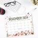 Cute Whimsical December Calendar Printable