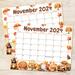 Whimsical November Calendar