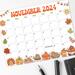 Whimsical Retro November Calendar