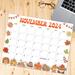 Whimsical Retro November Calendar