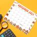Whimsical Retro November Calendar