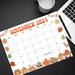 Whimsical Retro November Calendar
