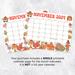 Retro Vintage November Calendar Printable