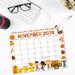 Fall Thanksgiving Calendar November Edition