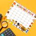 Fall Thanksgiving Calendar November Edition