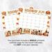 Cute Fall November Calendar