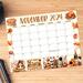 Cute Fall November Calendar