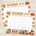 Cute Fall November Calendar