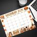 Cute Fall November Calendar