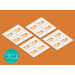 Candy Corn Cutie Halloween Favor Bag Tags: Printable Instant Download for Sweet Party Favors