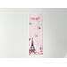 the France bookmark is on a white table
