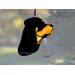 Rottweiler Ornament in direct sunlight.