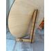 Funny fall round sign with easel