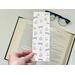 this bookish owl page holder is laminated