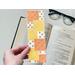 the Autumn bookmark is laminated