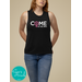 Come at Me Bro Feminist Tank – Women's Rights and Activism Apparel with Female Symbol