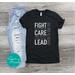 "Fight for the Things You Care About – RBG Quote Activism and Social Justice Apparel