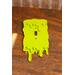 top view if green wood slime drip light switch cover plate for toggle light switches and rocker light switches, unique wall art decor