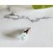 BLUE BERYL- Mixed Gemstone Lot Copper and Steel Wire Wrapped Drop Charms