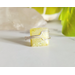Sterling Silver Green Serpentine Ring Top View