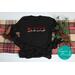 Santa Sleigh and Reindeer Long Sleeve Shirt, And to All a Good Night, Cozy Christmas Gift
