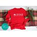 Santa Sleigh and Reindeer Long Sleeve Shirt, And to All a Good Night, Cozy Christmas Gift