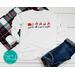 Santa Sleigh and Reindeer Long Sleeve Shirt, And to All a Good Night, Cozy Christmas Gift