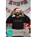 Santa Sleigh and Reindeer Sweatshirt, And to All a Good Night, Cozy Christmas Gift