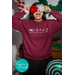 Santa Sleigh and Reindeer Sweatshirt, And to All a Good Night, Cozy Christmas Gift