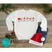 Santa Sleigh and Reindeer Sweatshirt, And to All a Good Night, Cozy Christmas Gift