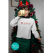 Santa Sleigh and Reindeer Sweatshirt, And to All a Good Night, Cozy Christmas Gift