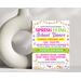 Editable Spring Fling School Dance Flyer and Ticket Bundle Template