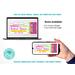 Editable Spring Fling School Dance Ticket Template for PTO Fundraiser PTA Event