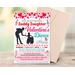 Editable Daddy Daughter Valentine's Day School Dance Flyer Template