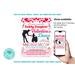 Editable Daddy Daughter Valentine's Day School Dance Flyer TemplateEditable Daddy Daughter Valentine's Day School Dance Flyer Template