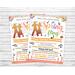 Customizable Spring Fling Invitation for School Dance and Fundraiser Event