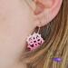 Classic Sweet Lolita Victorian lace inspired earrings  Classic Sweet Lolita Victorian lace inspired earrings