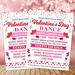 Customizable Valentine's Day School Dance Flyer Template