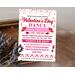 Customizable Valentine's Day School Dance Flyer Template