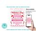 Customizable Valentine's Day School Dance Flyer Template