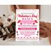 Customizable Valentine's Day School Dance Flyer Template