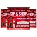 Editable Valentine’s Day Sip and Shop Event Flyer