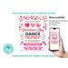Editable Valentine's School Dance Invitation Flyer Template