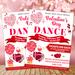 DIY Valentine's Day Sweetheart Dance Flyer Template