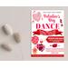 DIY Valentine's Day Sweetheart Dance Flyer Template
