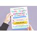 Editable PTO PTA Daddy Daughter School Dance Flyer Template