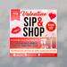 DIY Valentine’s Day Boutique Event Pop-Up Shop Flyer