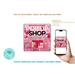 Customizable Valentine’s Day Retail Event Pop-Up Shop Flyer