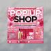 Customizable Valentine’s Day Retail Event Pop-Up Shop Flyer