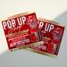Customizable Valentine’s Day Boutique Sale Pop-Up Shop Flyer